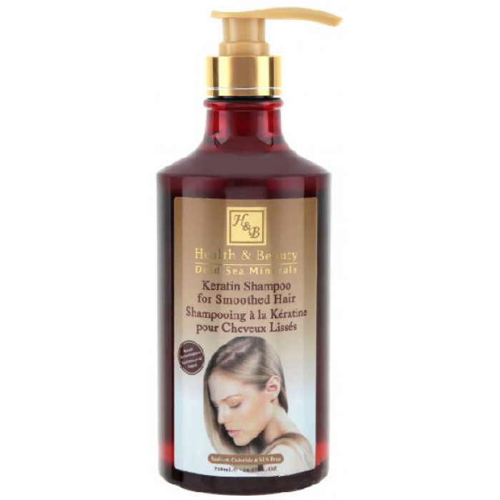Шампунь Health & Beauty для волосся з кератином, 780 мл - 